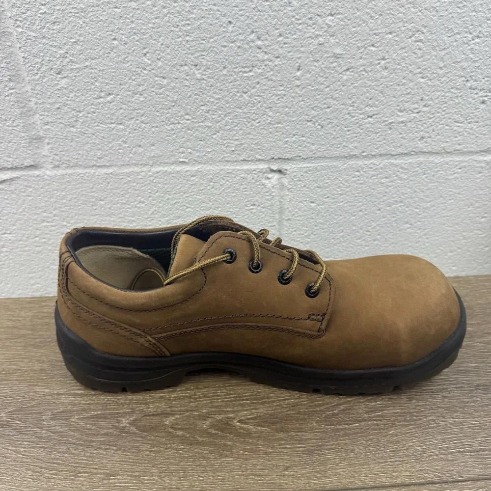 Red Wing King Toe 6634 Men's Sz 11.5 D Steel Toe Slip Resistant Brown Suede Work